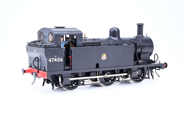 Dapol O Gauge 7S-026-010 BR Black Jinty Class No.47406 - Boxed