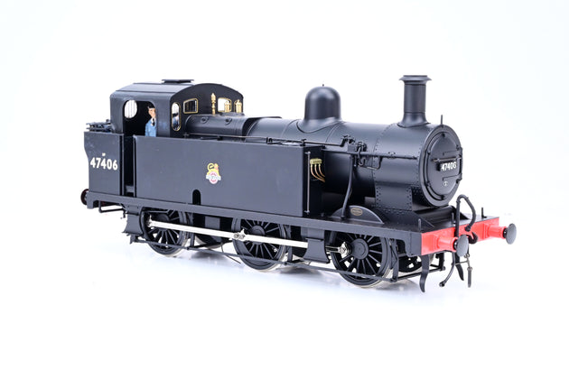 Dapol O Gauge 7S-026-010 BR Black Jinty Class No.47406 - Boxed