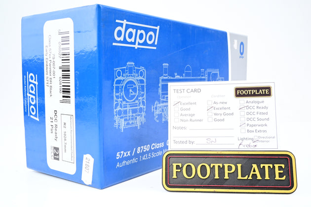 Dapol O Gauge 7S-007-001 BR Black 57xx No.5717 - Boxed