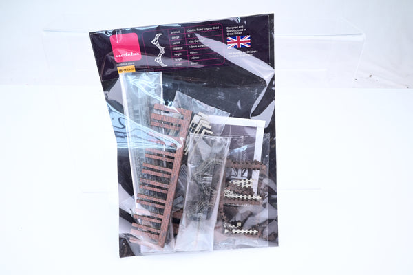 Modelux N Gauge MD-N-ES-02 Double Road Engine Shed Kit