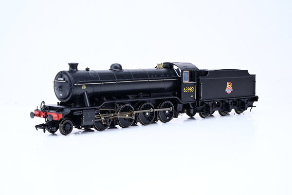 Heljan OO Gauge 3921 BR Black Early Emblem Class O2/4 Tango w/ Flush Tender No.63983 - Boxed