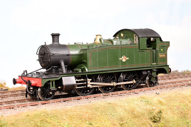 Masterpiece Models O Gauge GWR 4575 Class 2-6-2 BR Lined Late Crest No.5532 - Boxed