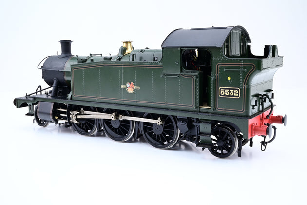 Masterpiece Models O Gauge GWR 4575 Class 2-6-2 BR Lined Late Crest No.5532 - Boxed