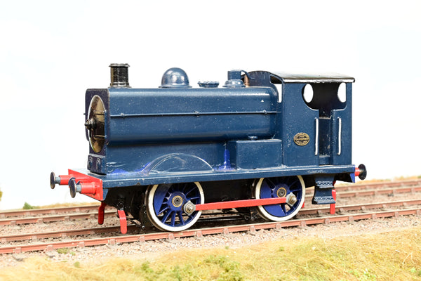 Kit Built O Gauge Blue 0-4-0 Box Tank
