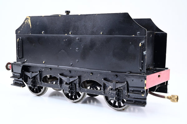 Gauge 1 Gauge Live Steam Fowler 3500 Gallon Tender Black Un-lettered - Unboxed