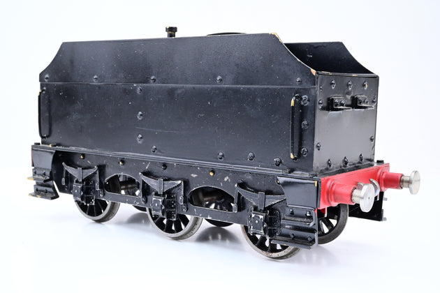 Gauge 1 Gauge Live Steam Fowler 3500 Gallon Tender Black Un-lettered - Unboxed