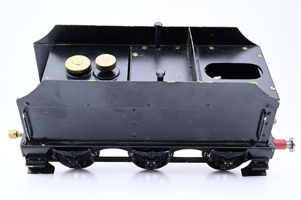Gauge 1 Gauge Live Steam Fowler 3500 Gallon Tender Black Un-lettered - Unboxed