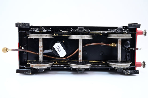 Gauge 1 Gauge Live Steam Fowler 3500 Gallon Tender Black Un-lettered - Unboxed