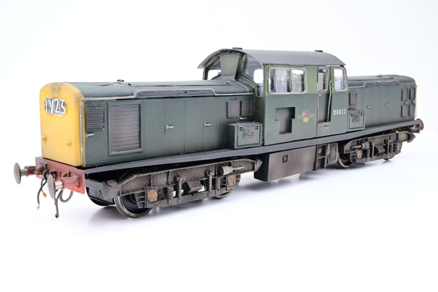 Kit Built O Gauge BR Green Late Crest Class 17 Clayton No.D8612 - DCC Sound