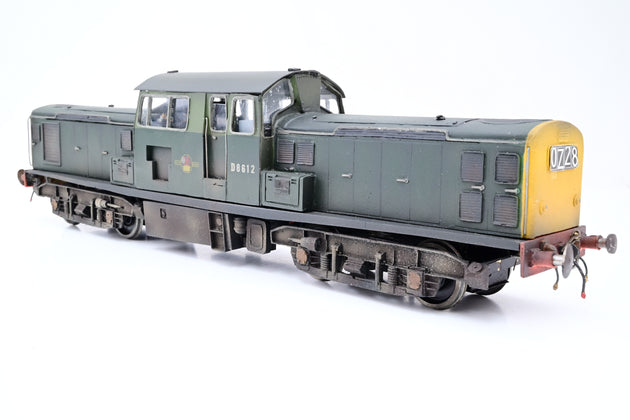 Kit Built O Gauge BR Green Late Crest Class 17 Clayton No.D8612 - DCC Sound