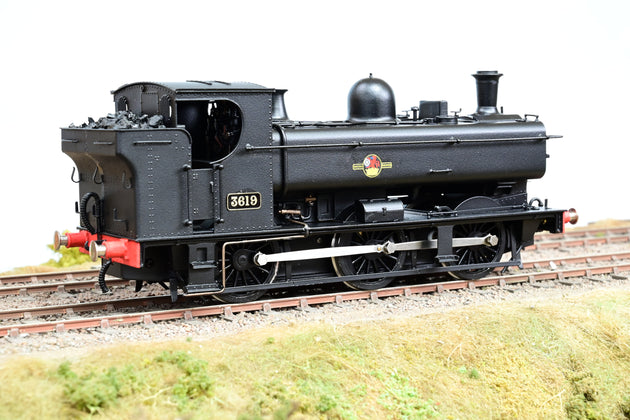Sancheng O Gauge BR Black Late Crest 0-6-0 Class 57xx Pannier Tank No.3619 - DCC Fitted