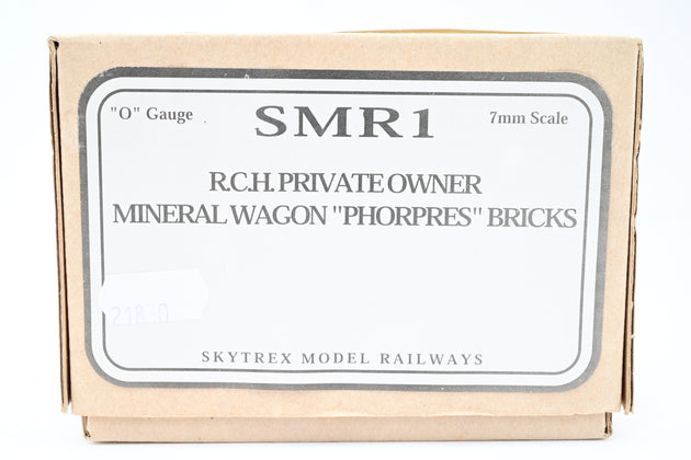 Skytrex O Gauge SMR1 'Phorpres Bricks' RCH 8-Plank Open Wagon No.988 - Boxed