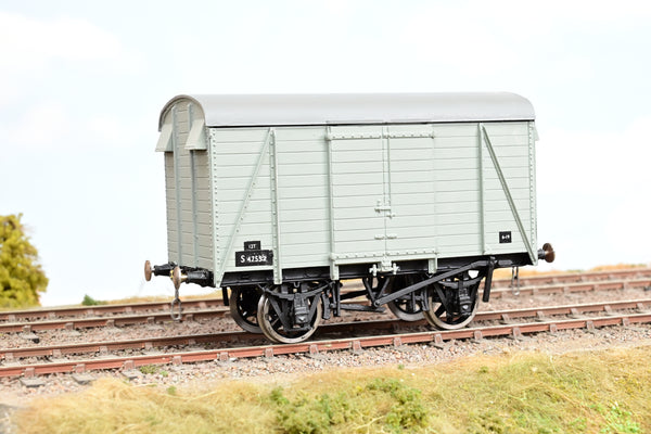 Kit Built O Gauge BR Grey 12T Ventilated Goods Van No.S47552 - Boxed