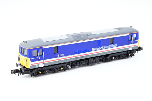 Dapol N Gauge ND-012b Network SouthEast Class 73 No.73136 - Boxed