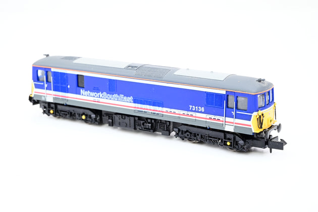 Dapol N Gauge ND-012b Network SouthEast Class 73 No.73136 - Boxed