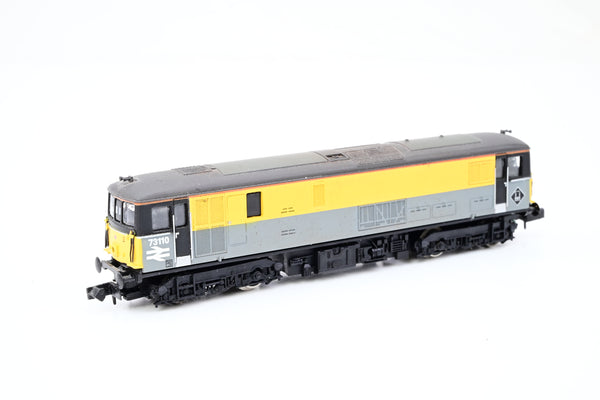 Dapol N Gauge ND-022b Civil Engineers Dutch Class 73 Unpowered Dummy No.73110 - Boxed
