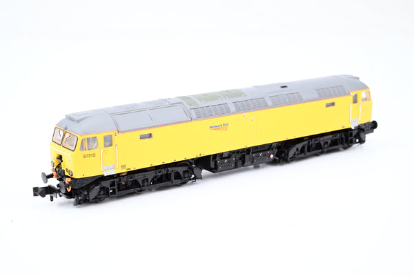 Graham Farish N Gauge 371-656 Network Rail Yellow Class 57 No.57312 - Boxed