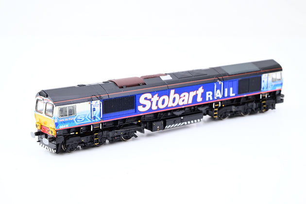 Graham Farish N Gauge 371-391 DRS / Eddie Stobart Rail Class 66/9 No.66411 'Eddie the Engine' - Boxed