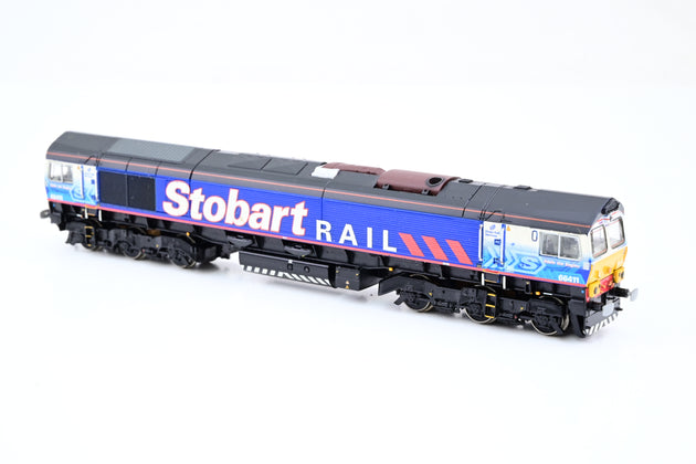 Graham Farish N Gauge 371-391 DRS / Eddie Stobart Rail Class 66/9 No.66411 'Eddie the Engine' - Boxed