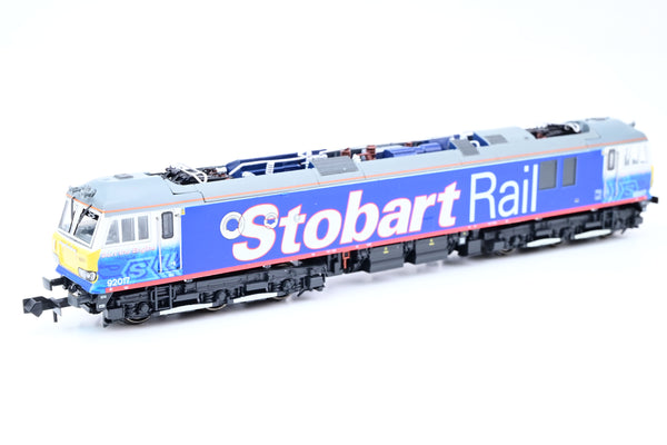 Revolution Trains N Gauge N92017 Eddie Stobart Rail Class Class 92 No.92017 'Bart the Engine' - Boxed