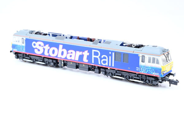 Revolution Trains N Gauge N92017 Eddie Stobart Rail Class Class 92 No.92017 'Bart the Engine' - Boxed