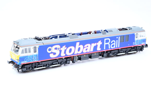 Revolution Trains N Gauge N92017 Eddie Stobart Rail Class Class 92 No.92017 'Bart the Engine' - Boxed
