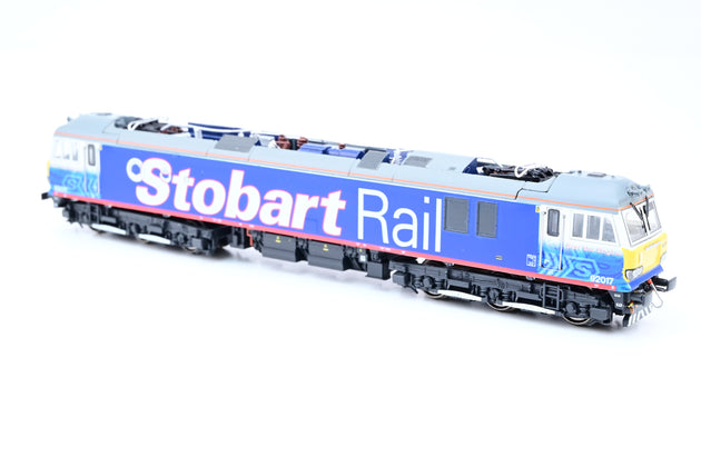 Revolution Trains N Gauge N92017 Eddie Stobart Rail Class Class 92 No.92017 'Bart the Engine' - Boxed