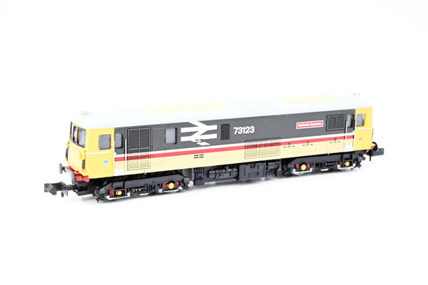 Dapol N Gauge GM2210210 BR InterCity Executive Class 73 No.73123 'Gatwick Express' - Boxed