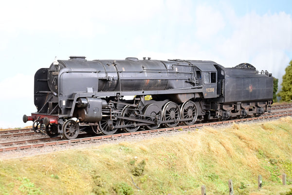 Kit Built O Gauge BR Black Class 9F No.92208 - Weathered