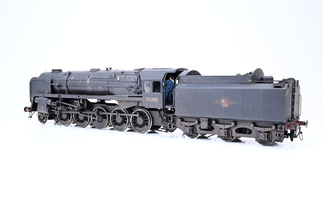 Kit Built O Gauge BR Black Class 9F No.92208 - Weathered