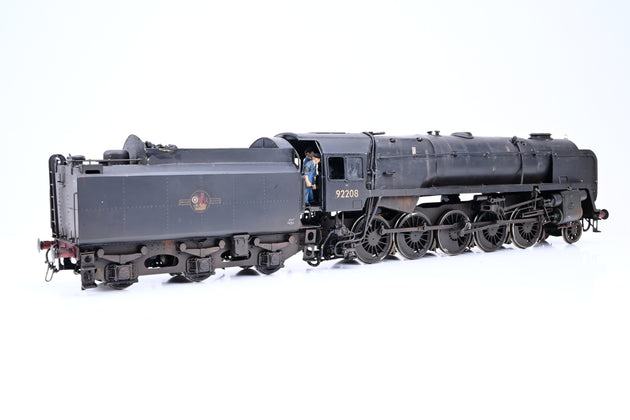 Kit Built O Gauge BR Black Class 9F No.92208 - Weathered