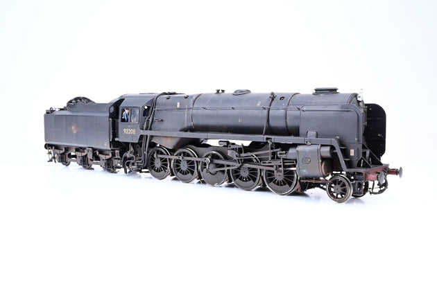 Kit Built O Gauge BR Black Class 9F No.92208 - Weathered