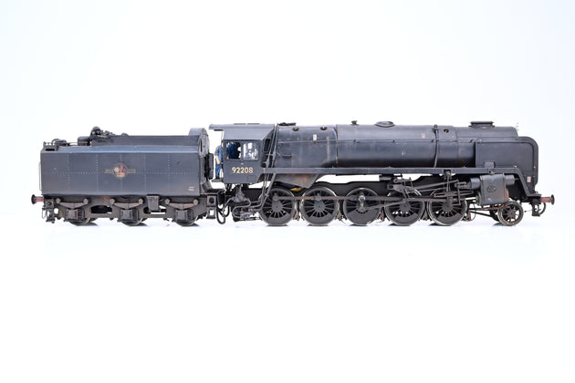 Kit Built O Gauge BR Black Class 9F No.92208 - Weathered