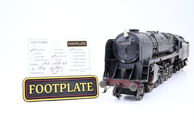 Kit Built O Gauge BR Black Class 9F No.92208 - Weathered