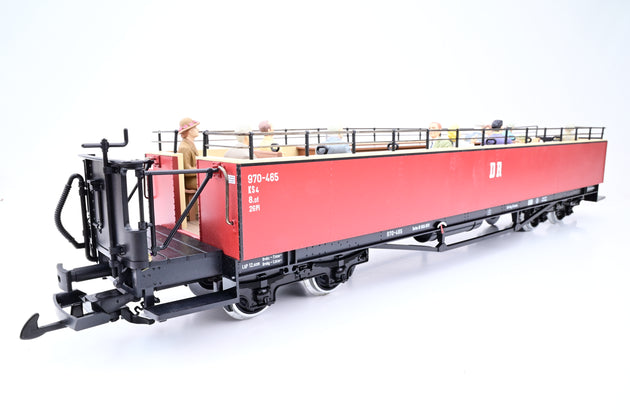 LGB G Gauge 32355 DR Observation Wagon No.970-465v- Boxed
