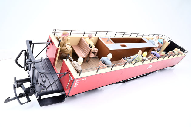 LGB G Gauge 32355 DR Observation Wagon No.970-465v- Boxed