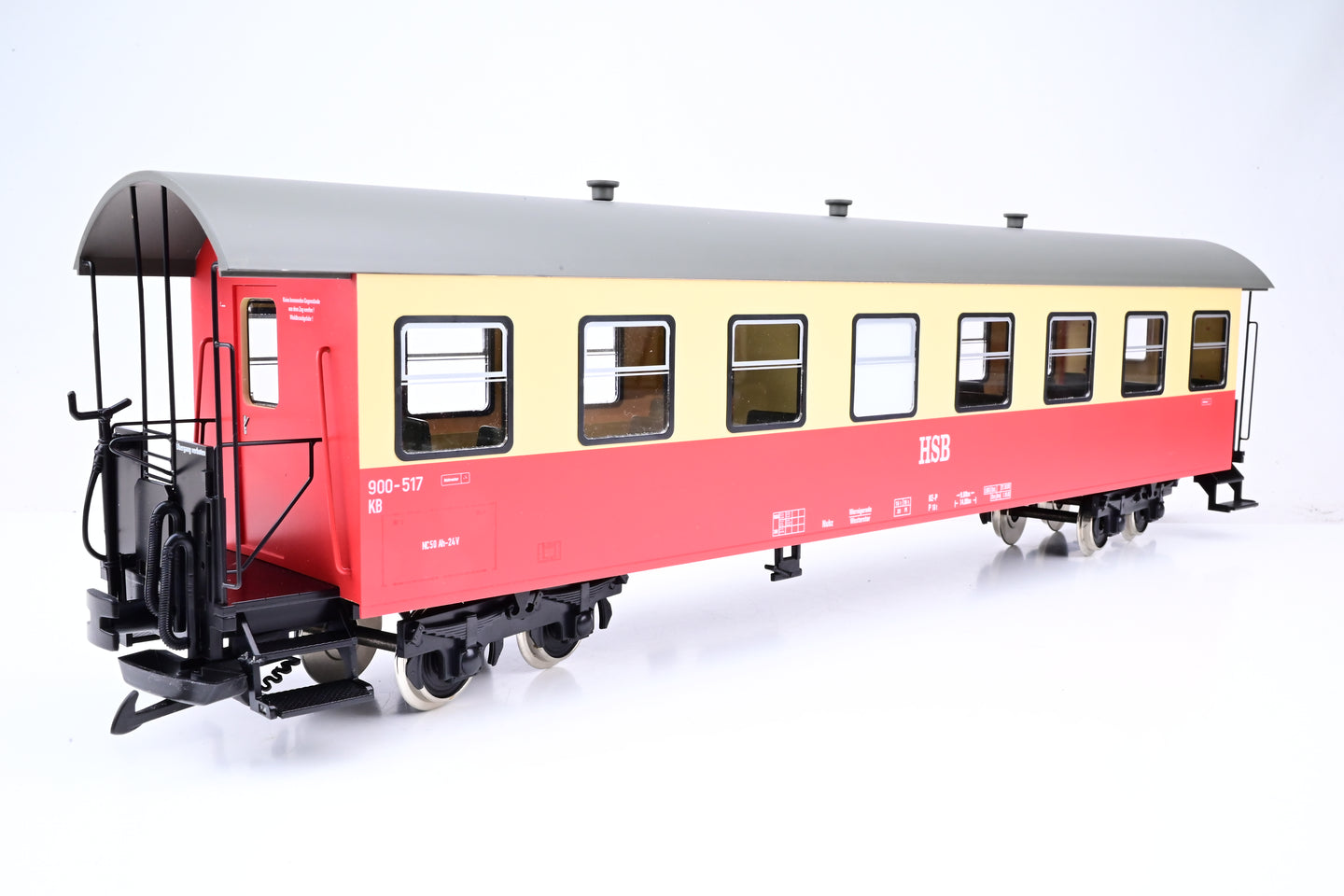 Kiss G Gauge 33044 HSB Passenger Coach - Boxed