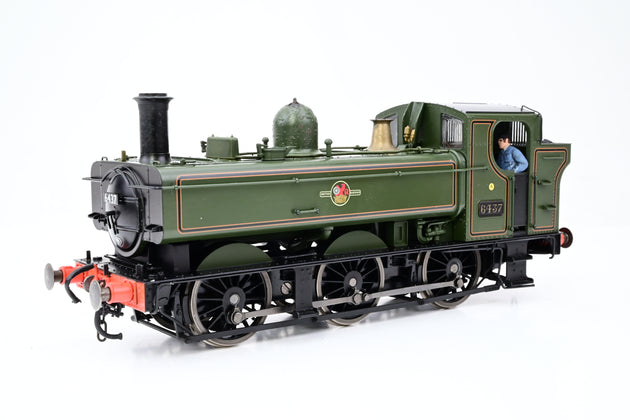Lionheart O Gauge BR Green Pannier Tank No.6437 - Boxed