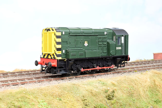 Dapol O Gauge 7D-008-008 BR Green Class 08 Diesel No.D3305 - Boxed