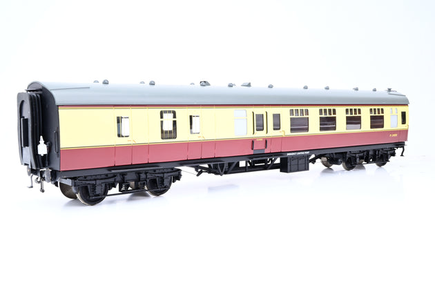 Darstaed O Gauge BR Crimson & Cream Mk1 BSK Brake Corridor Second Coach No.M34000 - Boxed