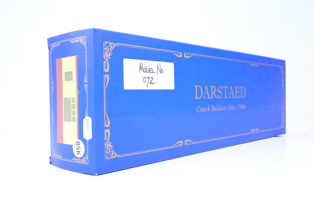 Darstaed O Gauge BR Crimson & Cream Mk1 BSK Brake Corridor Second Coach No.M34000 - Boxed
