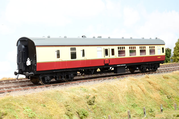 Darstaed O Gauge BR Crimson & Cream Mk1 BSK Brake Corridor Second Coach No.M80404 - Boxed