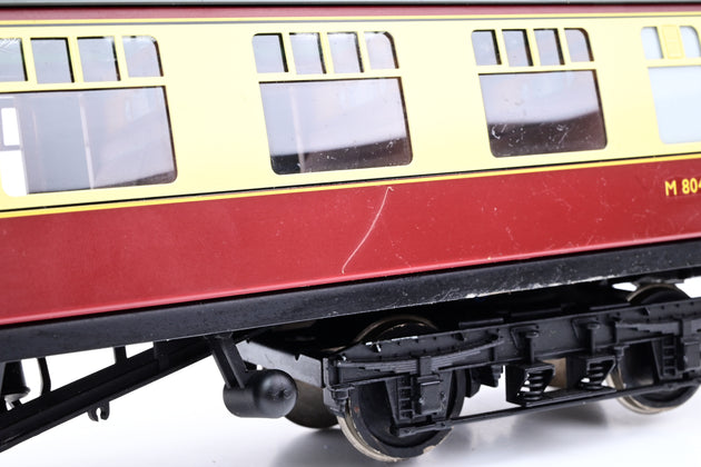 Darstaed O Gauge BR Crimson & Cream Mk1 BSK Brake Corridor Second Coach No.M80404 - Boxed