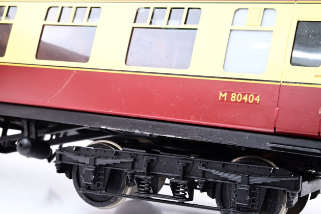 Darstaed O Gauge BR Crimson & Cream Mk1 BSK Brake Corridor Second Coach No.M80404 - Boxed