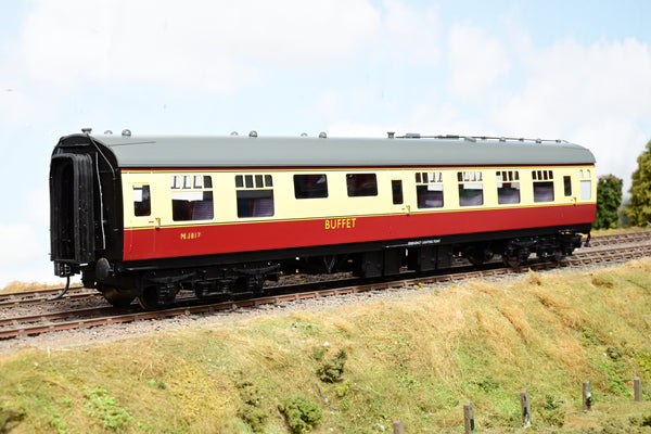 Darstaed O Gauge BR Crimson & Cream Mk1 RMB Restaurant Buffet Coach No.M1817 - Boxed