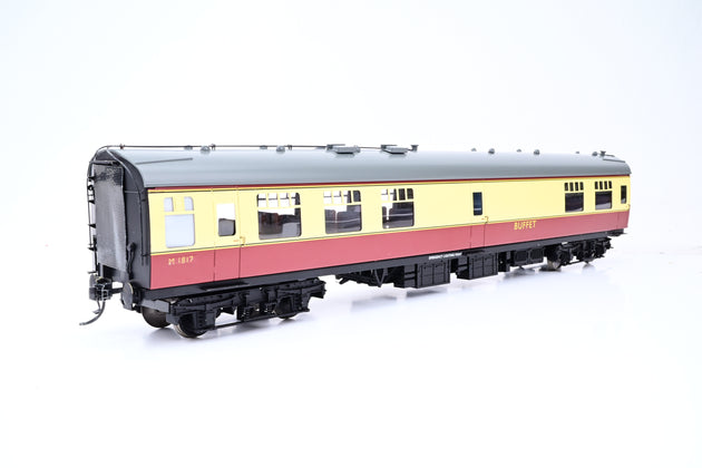 Darstaed O Gauge BR Crimson & Cream Mk1 RMB Restaurant Buffet Coach No.M1817 - Boxed