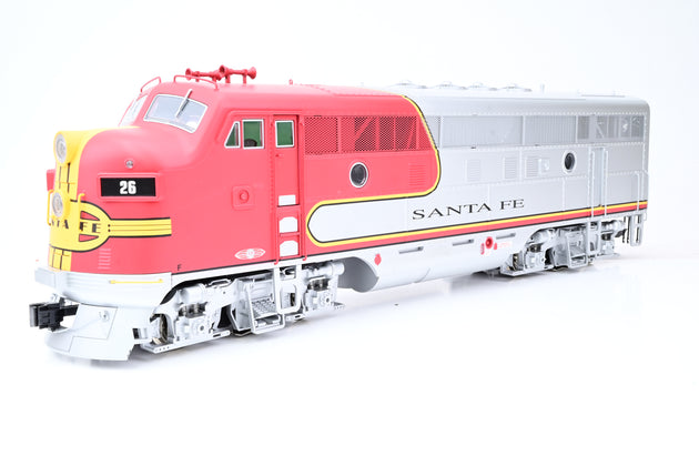 USA Trains G Gauge R22257AB Santa Fe F3A & B Locos No.26 & 26A - Boxed