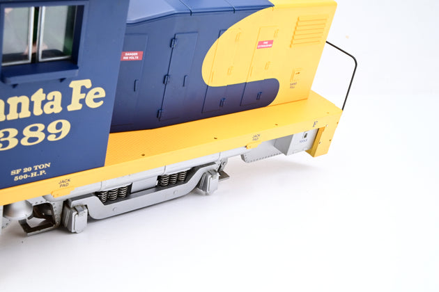 USA Trains G Gauge R22057 Santa Fe 20 Tonner 'Mighty Moe' No.389 - Boxed