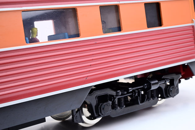 USA Trains G Gauge R31091 SP "Daylight Limited" Coach #1 (2354), Red/Orange