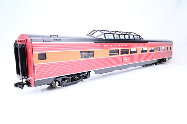 USA Trains G Gauge R31097 SP "Daylight Limited" Vista Dome Coach #2, Red/Orange - Boxed